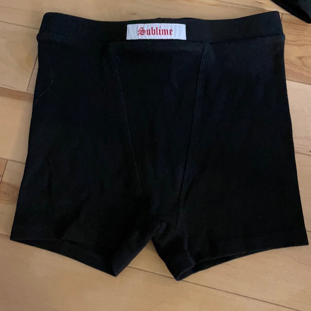 sublime ribbed boxer shorts